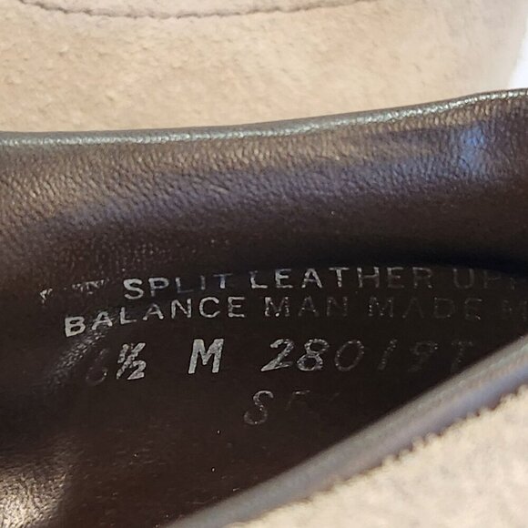 Vintage Senator Suede Golf Cleats‎ Women's 6.5M Saddle Shoe Kilties Niche *Rare* - Picture 8 of 13